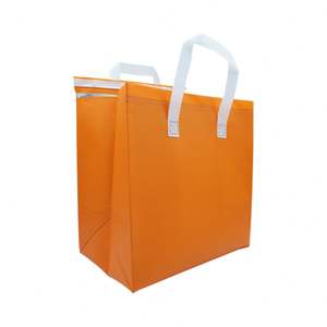 Sacs isothermes jetables en aluminium avec logo personnalisé, isolation thermique, non tissés, pour emballages à emporter - Product Image 3