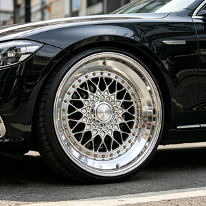 JG Custom RS 17" 18" Double Step 4x100 /5x112/5x120mm Geschmiedete Felgen für E24 E30 Mk1 <span class=keywords><strong>R107</strong></span> - Product Image 1