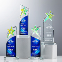 Boce personnalise et vend en gros des trophées en cristal vierge et des souvenirs d'anniversaire pour des employés exceptionnels
