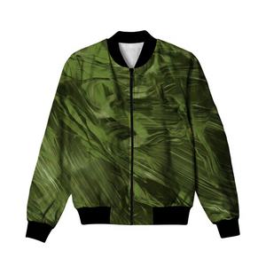 Custom Men's & Women's Stand <b>Varsity</b> <b>Jacket</b> K-VJ-188 Colorful Abstract Fitness Design Winter Polyester Fleece Embroidery - Product Image 3