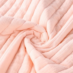 Tissu composite matelassé en gaze de coton, tissu d'exportation pour trousses de maquillage et pochettes de rangement - Product Image 2