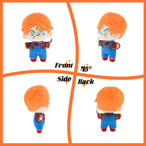 Designer Original 20cm Collectible <strong>Halloween</strong> Scar Boy Plush Figure <strong>Doll</strong> Cute Soft Stuffed Dress up <strong>Doll</strong> with Gift Box - Product Image 3