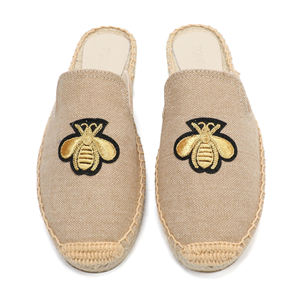 Mocassins en lin fait à la main, espadrilles personnalisables pour hommes et femmes, baskets plates de marque de haute qualité, été chinois - Product Image 3