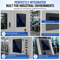 Panel PC Industrial Todo en Uno con Pantalla Táctil Capacitiva para Aplicaciones HMI