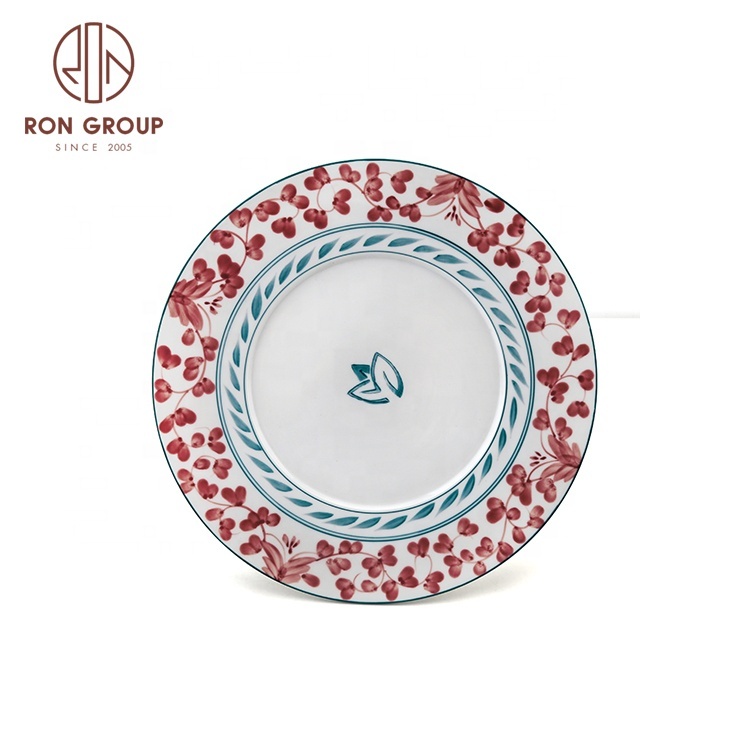6 Inch Hand painted Gold Enamel