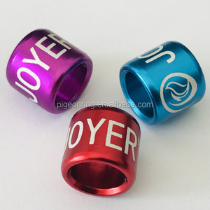 Cincin Merpati Lurus Aluminium Kualitas Tinggi Cincin Burung Pita Kaki Unggas Cincin Ayam - Product Image 4