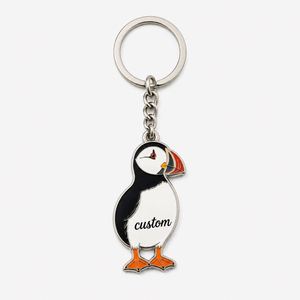 Porte-clés personnalisés en gros sur le thème des pétrels marins sauvages, style côtier, cadeaux pour boutiques touristiques en bord de mer - Product Image 3