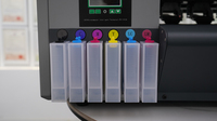 Printer DTF A3 Desktop Tinta Pigment Garansi 1 Tahun untuk Pakaian DIY Logo Kustom Kaos
