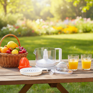 <span class=keywords><strong>Presse</strong></span>-agrumes multifonction électrique, machine à jus de fruits, <span class=keywords><strong>presse</strong></span>-agrumes pour oranges et citrons, smoothie, capacité de 500 ml, automatique - Product Image 2