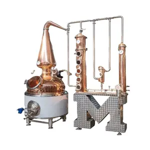 METO good alcohol still distiller steam distillation equipment