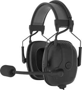 RONGXIANG BTM-07 Protetor de orelha resistente ao desgaste, fone de ouvido para comunicação industrial, microfone protetor de orelha, monitoramento de ruído ambiente