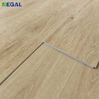 Carreaux de sol avec sous-couche 4mm 5mm 6mm, système de fixation par clips, texture bois chêne, sans formaldéhyde, antidérapants, vinyle