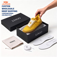 Chaussures décontractées à logo personnalisé, baskets basses vintage pour hommes, Zapatos Casuales Hombre, chaussures en mesh pour hommes, OEM ODM, vente en gros, dropshipping
