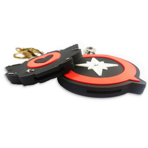 Nhựa Móc Chìa Khóa tùy chỉnh chủ Key PVC mềm Keychain trang trí mặt dây chuyền dễ thương Silicone bảo vệ trường hợp Key Bìa - Product Image 6