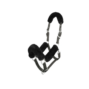 Premium English Saddle Horse Headstall Comfortable Polar Fleece pp Rope <strong>Halter</strong> with Western Saddle Style Equestrian <strong>Halter</strong> - Product Image 6