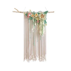 Eco-Friendly Promotion Bohemian Handmade Weave Macrame Tapestry