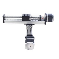 Plateforme de mouvement motorisée à trois axes QIGE XYZ, plateforme coulissante à portique, rail droit, levage transversal, anti-poussière, 220V, 50kg