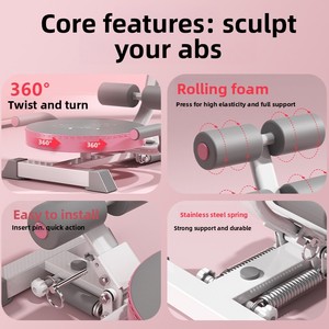 Chaise d'entraînement abdominale <span class=keywords><strong>pliable</strong></span> pour la maison, dispositif d'assistance aux sit-ups pour l'exercice et le fitness en intérieur - Product Image 4