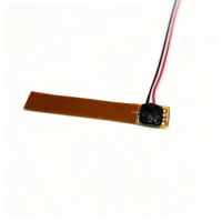 Capteur de niveau de liquide capacitif sans contact FPC ultra-fin et flexible 5-24V NPN PNP pour réservoirs/tuyaux courbes irréguliers, montage adhésif