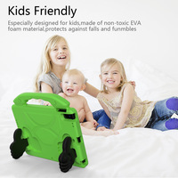 Pour iPad 4 2020 iPad Pro 11 2021 Enfants Couverture Air 2 9.7 2018 EVA Mousse Support Funda pour iPad 8th Génération Cas