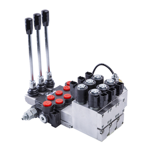 Electrohidráulico P40 P80 de 2, 3, 4, 5 Vías, Control Direccional Hidráulico por Joystick, Solenoide y Control Manual 12V - Product Image 1