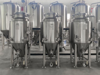 Cuve de Fermentation de Bière en Acier Inoxydable 304 de 300L avec Fond Conique