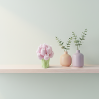 Moule à bougie en silicone parfumé Tulipe Rose Violet, Cire de qualité supérieure, Parfum apaisant, Cadeau idéal pour la décoration intérieure et les occasions spéciales