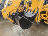 Chargeuse-pelleteuse JCB 4CX modèle 2023, moteur 81 kW, 9000 kg, engin de terrassement lourd, moteur, boîte de vitesses, pompe PLC, engrenages