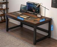 Ménage Simple Large Épais Ordinateur Étudiant Bureau D'étude Bureau À Domicile Table De Travail
