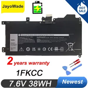 Neuer 1FKCC Laptop-Akku für Dell Latitude 7200 2-in-1 7210 2-in-1 Serie Notebook 09NTKM 9NTKM 0D9J00 0KWWW4 KWWW4 38WH 1FKCC - Product Image 2