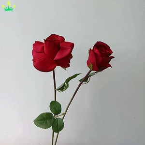 Fiori di Rosa Artificiali in Seta a Stelo Lungo per Decorazioni Casa, Feste, Matrimoni, Baby Shower, Ufficio, Giardino, Tavolo e Vasi - Product Image 3