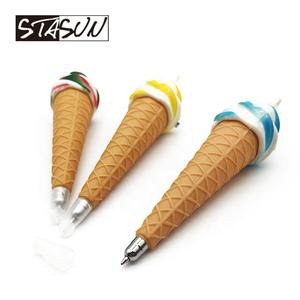 STASUNホット販売プロモーションかわいいノベルティプラスチッククリエイティブアイスクリーム型磁気ボールペン - Product Image 3