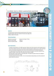 Advanced Wet <b>Lamination</b> <b>Machine</b> With Integrated Online Coating System For Paper Board Film <b>Lamination</b> Printing - Product Image 6