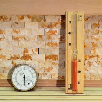 Sauna traditionnel intérieur de haute qualité en bois de pruche canadien avec chauffage de 6000 W