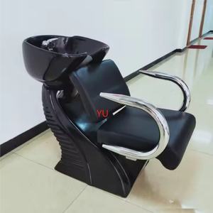 <b>Shampoo</b> <b>Chair</b> Backwash Unit / <b>Shampoo</b> Bowl and <b>Chair</b> Hair Salon Furniture / Salon Gold <b>Shampoo</b> <b>Chair</b> - Product Image 4