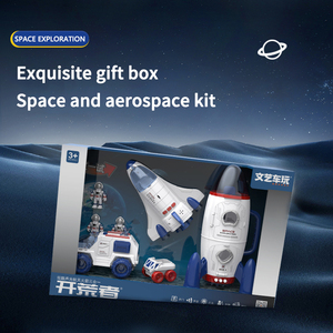 Jouets spatiaux pour enfants Hot Toys, modèle de fusée <span class=keywords><strong>spatiale</strong></span>, voiture d'exploration, <span class=keywords><strong>navette</strong></span>, modèle d'astronaute, puzzle d'exploration <span class=keywords><strong>spatiale</strong></span> - Product Image 2