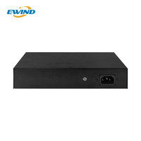 Switch de Fibra Óptica POE Administrado L2+ Gigabit, Switch POE Industrial Inteligente Integrado L2 para CCTV