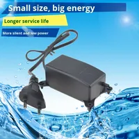 Meilleure vente Pompe à air pour aquarium 1W - Oxygénateur ultra silencieux pour petits aquariums, poissons rouges/betta, pierres à bulles