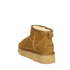 Botines de Mujer, Modelo K-10261, Color Camel, Tacón de 37 cm - Product Image 2