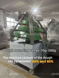 Diviseuse-rondeuse automatique, équipement de boulangerie avancé pour des produits en pâte de haute qualité, machine à pâte - Product Image 3