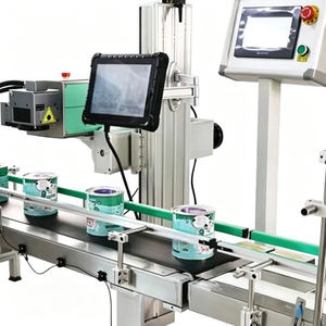 Máquina de Marcado Láser Mopa de Alta Precisión para Latas de Leche con Inspección Visual Automática y Línea de Marcado de Código QR Único - Product Image 2