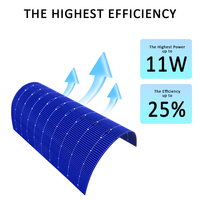 209*102,6mm 12BB 24,2-25% la eficiencia de La celda solar es el panel de celda solar tipo N Células solares
