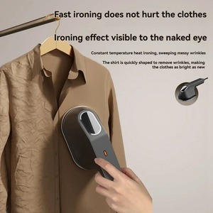 Plancha de vapor portátil para ropa, mini plancha vertical de mano para el hogar, viajes, exteriores, máquina de planchado en seco y húmedo - Product Image 2