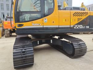 Hyundai 220LC-9s Excavadora hidráulica sobre orugas 2017 Modelo 2100 Horas 1.2m³ Capacidad del cucharón 158kw Construcción de motor de potencia - Product Image 5