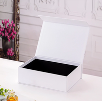 Petite boîte d'emballage de cadeau en papier Boîte de carte cadeau magnétique en carton personnalisé Boîtes cadeau de papier en carton imprimé avec logo personnalisé