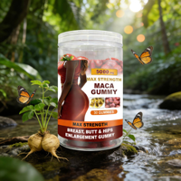 Gummies Extreme Curve Maca Plus 7500mcg |   Concentré haute puissance 15:1 pour le remodelage des fesses, des hanches et du corps, 30 unités