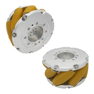 SS Industrial Heavy Duty <strong>Mecanum</strong> <strong>Wheels</strong> for Robot 280 mm 11 Inch - Product Image 1