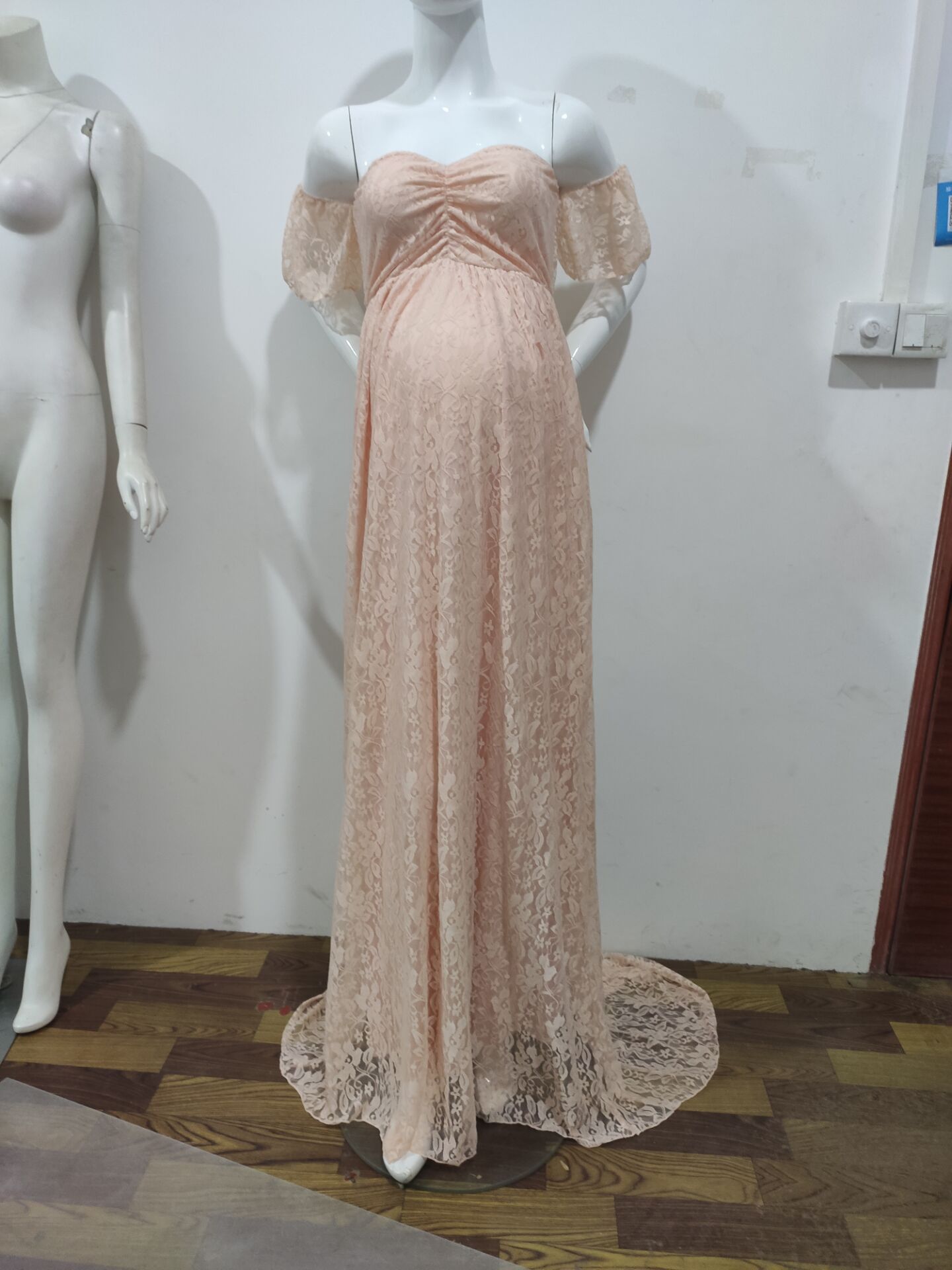 chinese dress ladies Athena Maternity Lace Unique Boho Dresses – ZeBu Be You