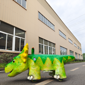 <span class=keywords><strong>Voiture</strong></span> électrique mécanique en forme de <span class=keywords><strong>dinosaure</strong></span> pour parc d'attractions, idéale pour centre commercial - Product Image 4