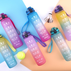 Oneway Bottles fabrica al por mayor botellas deportivas de plástico para sublimación con logotipo personalizado, botellas de plástico para agua potable para gimnasio y deporte. - Product Image 2